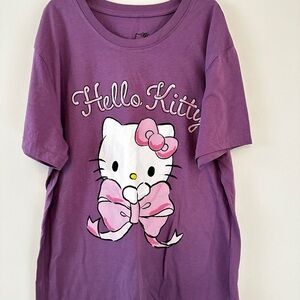 3 for $10 🌸 Hello Kitty Lavender Tee - size women’s large